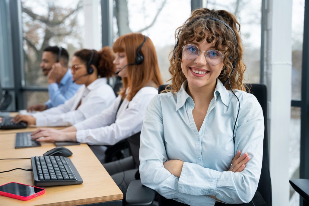 Dedicated virtual assistant team providing professional customer support and reliable business services